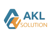 aklsolution with text White color